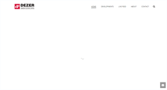 Desktop Screenshot of dezerdevelopment.com